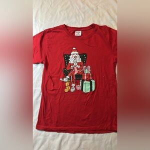 Red Graphic Short Sleeve Tee